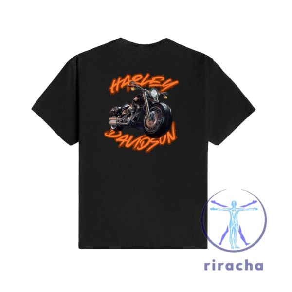 Harley Davidson Cruiser Night Rider T Shirt Hoodie Sweatshirt Crewneck Unique Apparel For Motorcycle Enthusiasts riracha 1