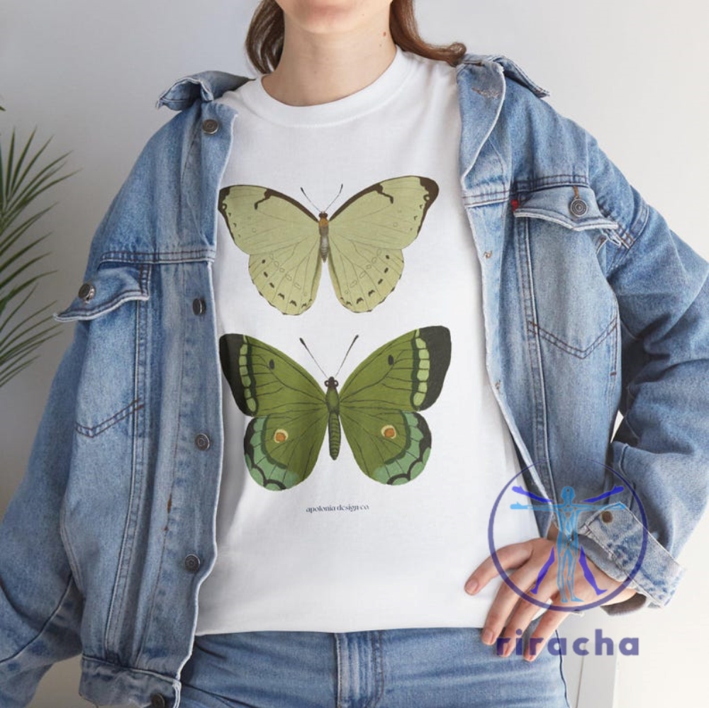 Whimsical Butterfly T Shirt Hoodie Sweatshirt Boho Aesthetic Magical Graphic Tee Monarch Lover Gift Soft Cotton Print Unisex Shirts riracha 1