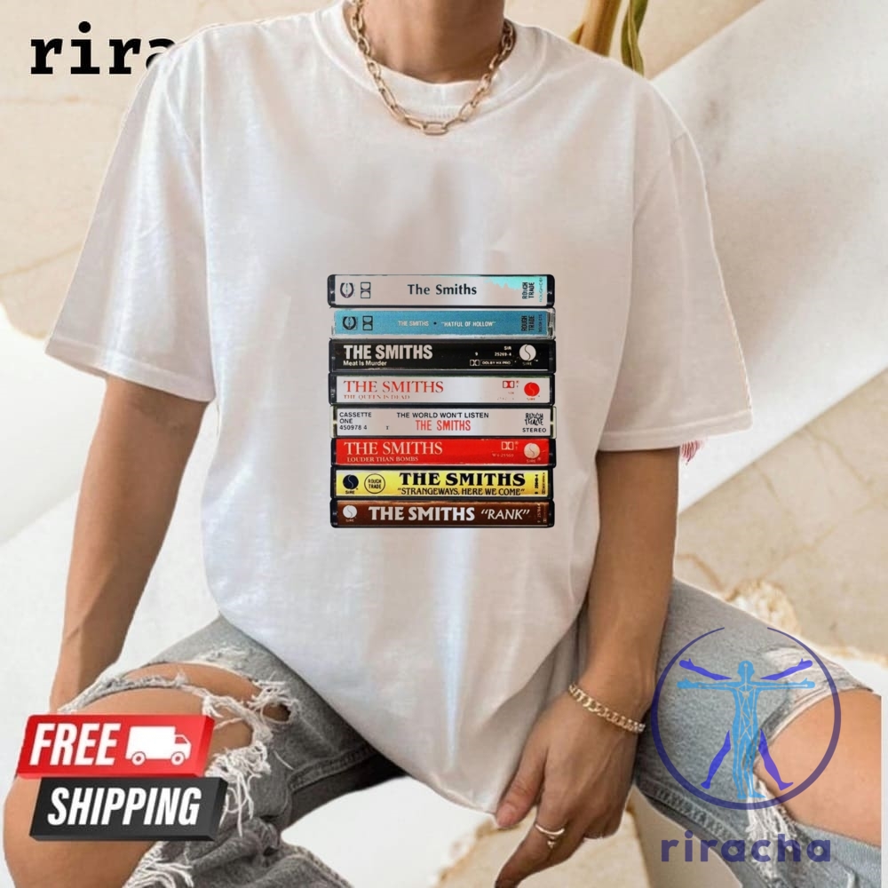The Smiths Albums Cassette T Shirt Hoodie Crewneck Gifts riracha 1