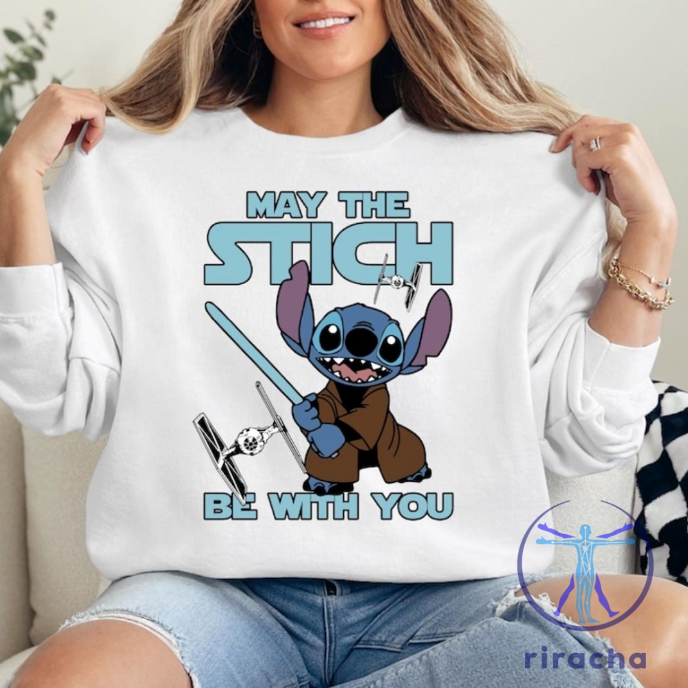 Summer 2025 Style Guide: Must-Have May T-Shirts, Hoodies, and Sweatshirts 2 Disney Star Wars May The Stitch Be With You Shirt Pullover Hoodie Crewneck Sweatshirt Mens Womens