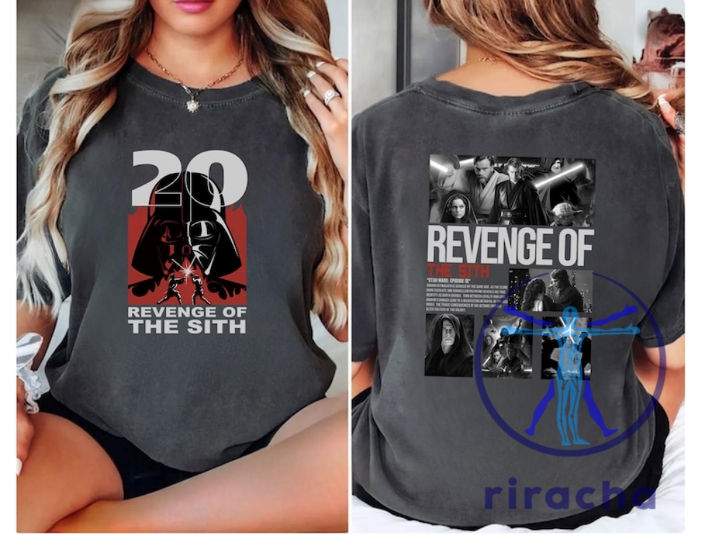 Summer 2025 Style Guide: Must-Have May T-Shirts, Hoodies, and Sweatshirts 3 Disney Anakin Skywalker Star Wars Revenge Of The Sith 20Th 2 Sided Shirt Pullover Hoodie Crewneck Sweatshirt
