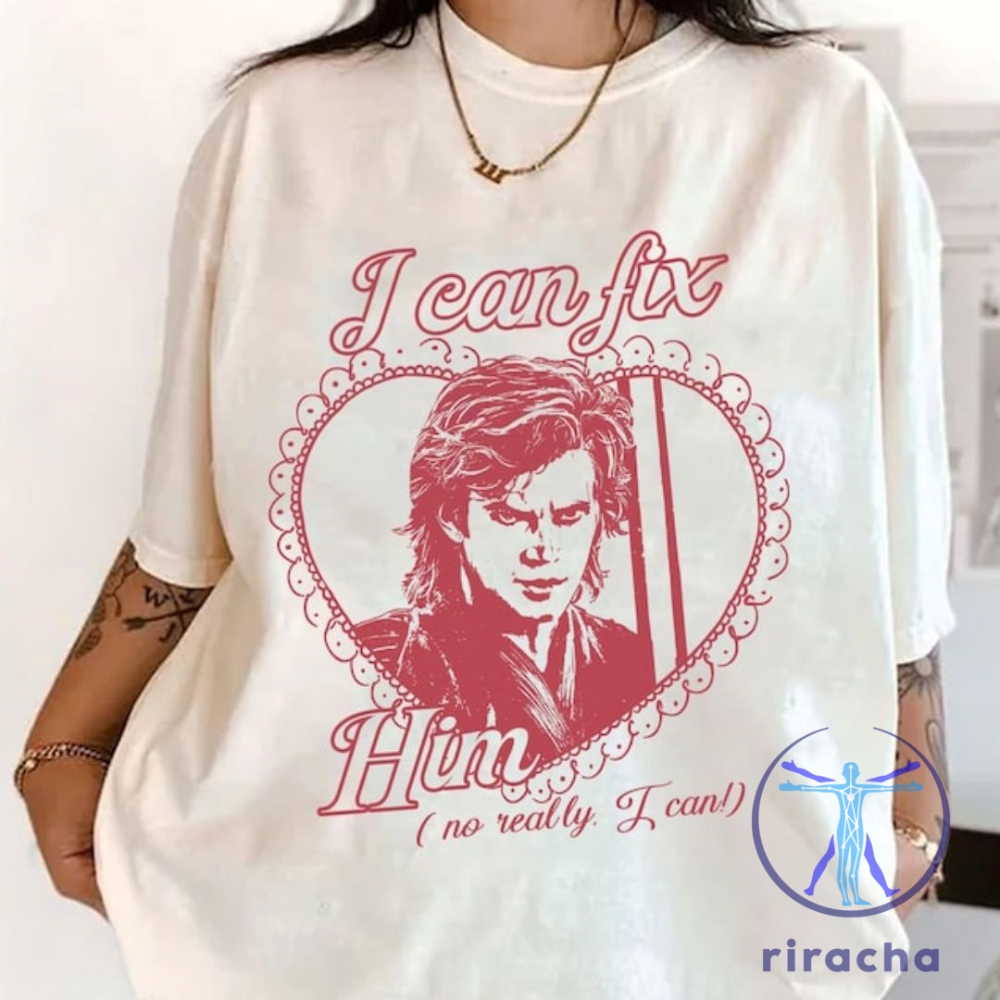Summer 2025 Style Guide: Must-Have May T-Shirts, Hoodies, and Sweatshirts 4 Star Wars Anakin Skywalker I Can Fix Him Tshirt Pullover Hoodie Crewneck Sweatshirt Mens Womens
