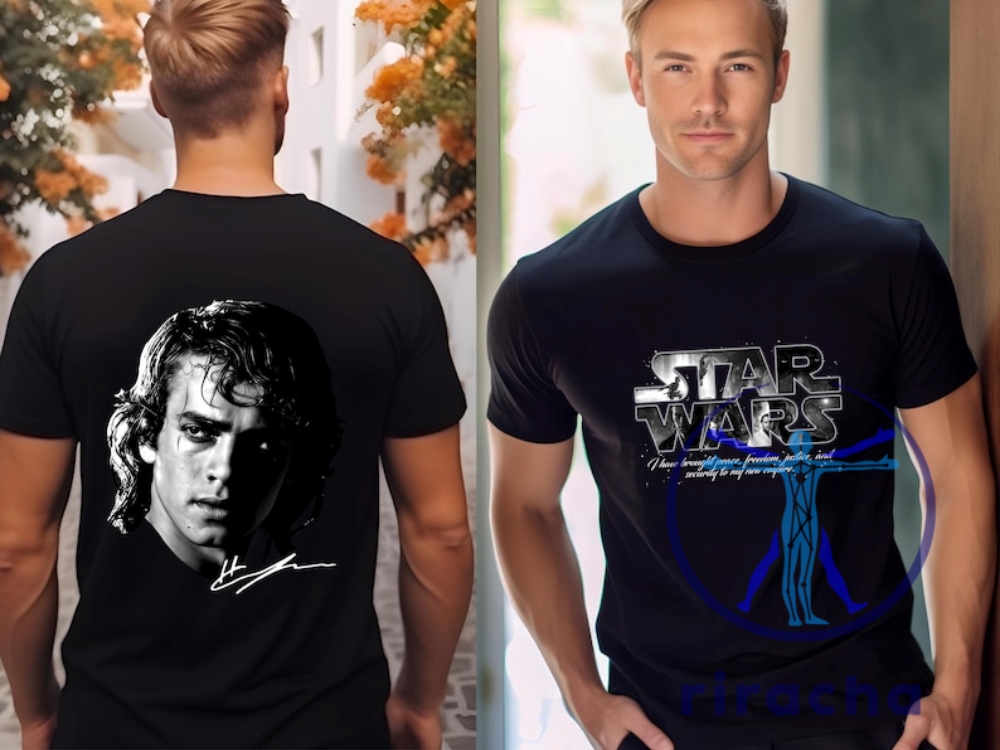Summer 2025 Style Guide: Must-Have May T-Shirts, Hoodies, and Sweatshirts 7 Star Wars Anakin Skywalker Revenge Of The Sith 2 Sided Shirt Pullover Hoodie Crewneck Sweatshirt Mens Womens