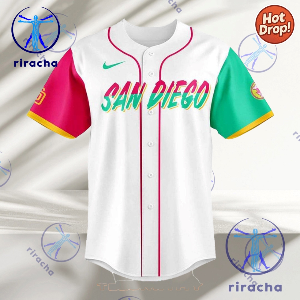 San Diego Padres Hello Kitty 2025 Baseball Shirt Jersey Mens Womens riracha 1