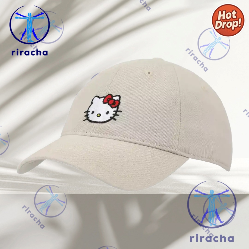 Hello Kitty Embroidered Cap Mens Womens riracha 1