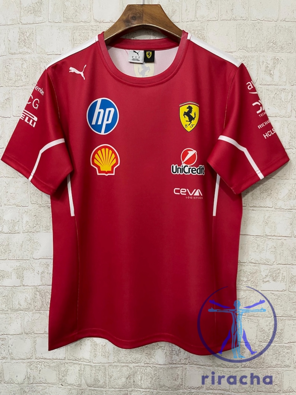 Ferrari F1 Team T Shirt 2025 Official Formula 1 Scuderia Ferrari Racing Merchandise Unisex Racing Fan 3D Shirt 7 Ferrari F1 Team T Shirt 2025 Official Formula 1 Scuderia Ferrari Racing Merchandise Unisex Racing Fan 3D Shirt