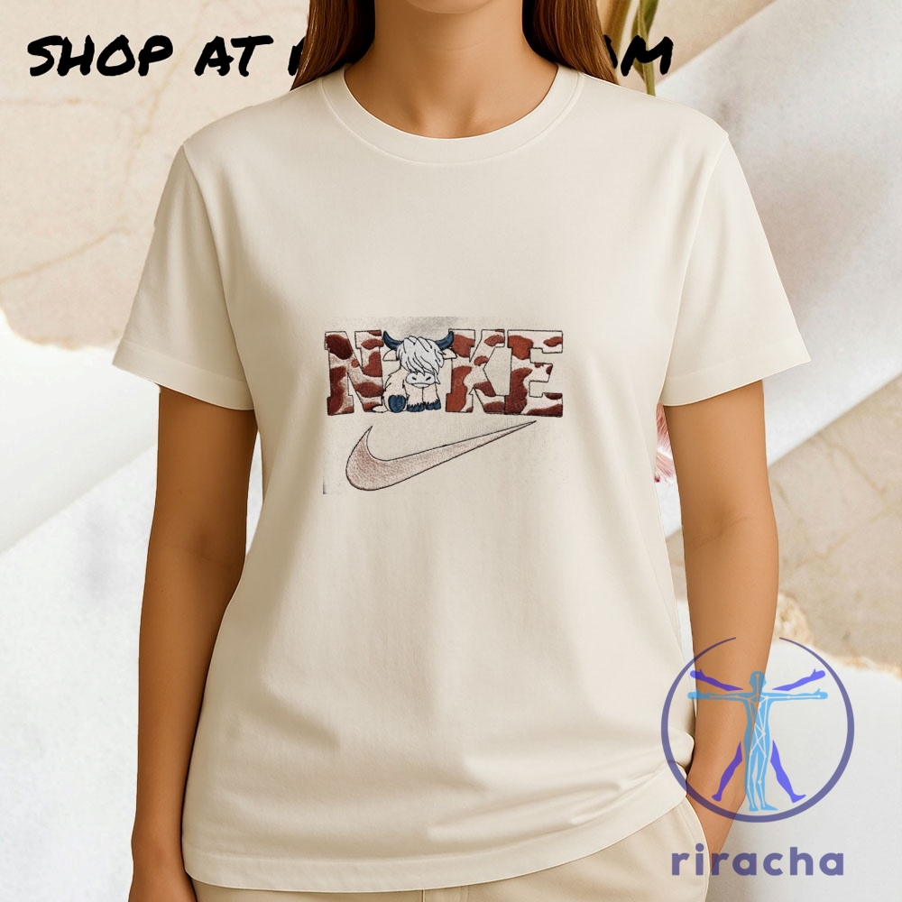 Top 10 Trending Embroidered Shirts for Summer 2025 You’ll Want to Wear Every Day 5 Highland Cow Graphic Trendy Nike Inspired Embroidered Shirt Hoodie Sweatshirt
