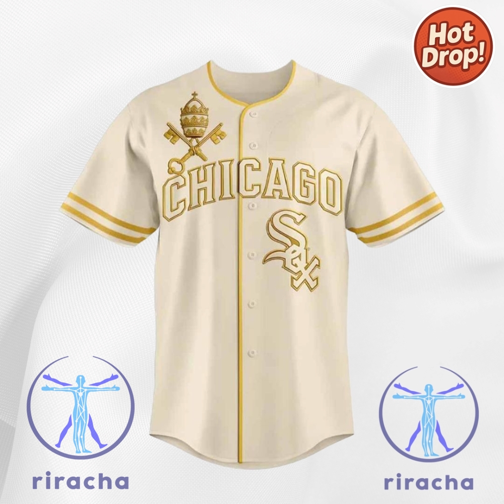 White Sox Vatican City Connect Jersey Chicago White Sox Baseball Shirt 11 White Sox Vatican City Connect Jersey Chicago White Sox baseball shirt