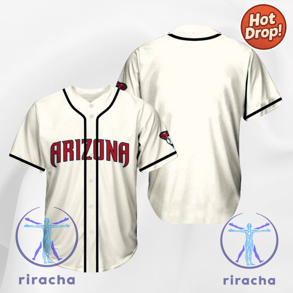 2025 Diamondbacks Replica Jersey Giveaway Chase Field Baseball Shirt riracha 1 1