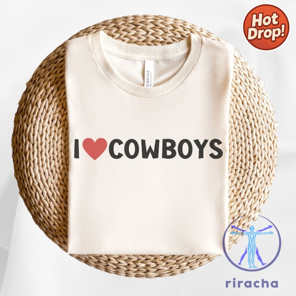 Summer 2025's Hottest Trend: I Love Cowboys T-Shirt & More Must-Have Western Tees 5 I Love Cowboys Shirt Cowboy T Shirt Western Graphic Tee Funny Country Girl Shirt
