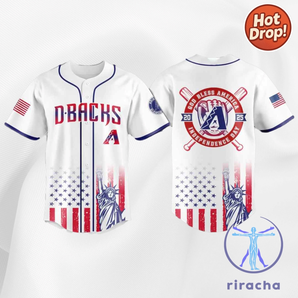 Top Trending 2025: Yankees x The Simpsons Jersey - A Must-Have for Baseball Fans 2 Diamondbacks 2025 Independence Day Jersey Baseball Shirt July 4Th Special