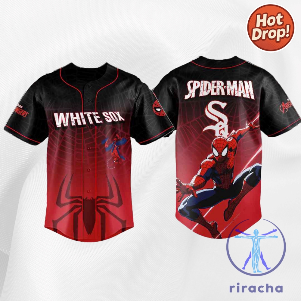 Top Trending 2025: Yankees x The Simpsons Jersey - A Must-Have for Baseball Fans 7 White Sox 2025 Spider Man Game Night Jersey Superhero Series Drop Baseball Shirt
