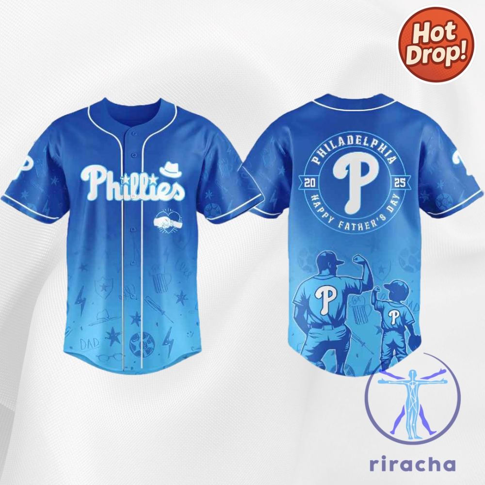 Top Trending 2025: Yankees x The Simpsons Jersey - A Must-Have for Baseball Fans 10 Phillies 2025 Fathers Day Jersey Philadelphia Dads Day Edition Baseball Shirt