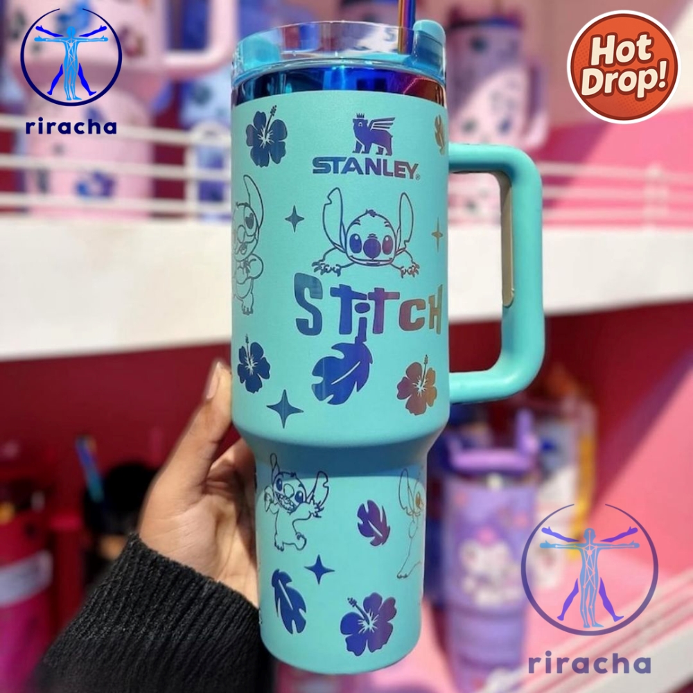 Stitch Custom Laser Engraved Travel Coffee Mug Portable Car Tumbler Cute Student Gift Stanley Cup 26 Stitch Custom Laser Engraved Travel Coffee Mug Portable Car Tumbler Cute Student Gift Stanley Cup