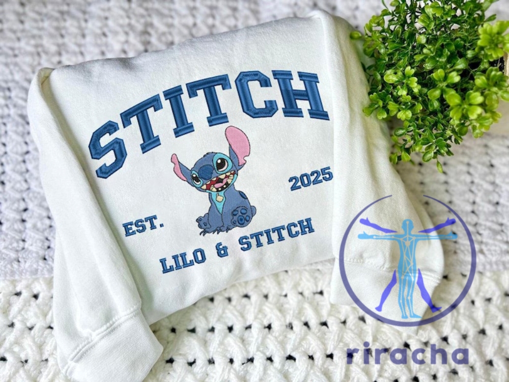 Stitch Friends Embroidered Shirt Sweatshirt Cartoon Hoodie Summer Trip Shirt Birthday Gifts Lilo 2025 Movie 12 Stitch Friends Embroidered Shirt Sweatshirt Cartoon Hoodie Summer Trip Shirt Birthday Gifts Lilo 2025 Movie