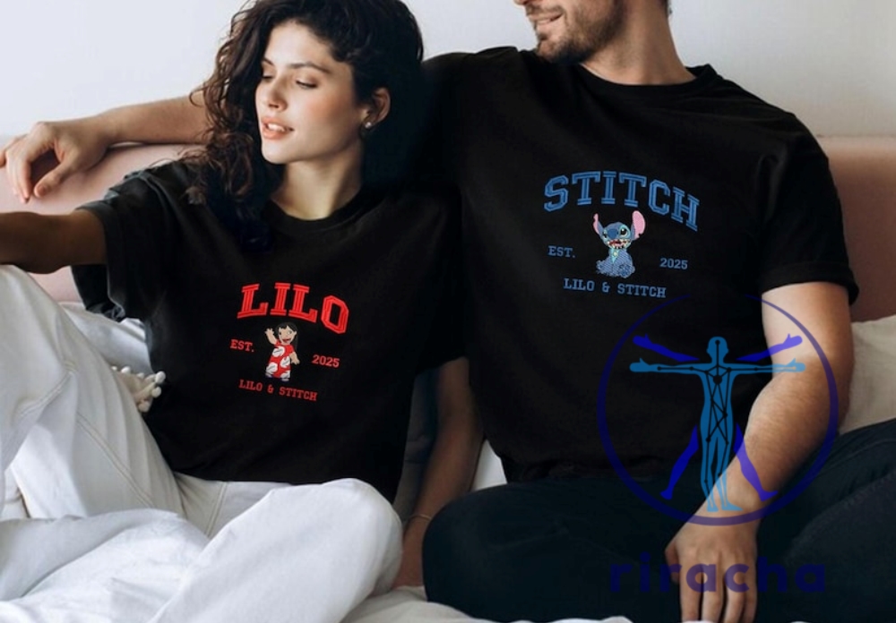 Stitch Friends Embroidered Shirt Sweatshirt Cartoon Hoodie Summer Trip Shirt Birthday Gifts Lilo 2025 Movie 14 Stitch Friends Embroidered Shirt Sweatshirt Cartoon Hoodie Summer Trip Shirt Birthday Gifts Lilo 2025 Movie