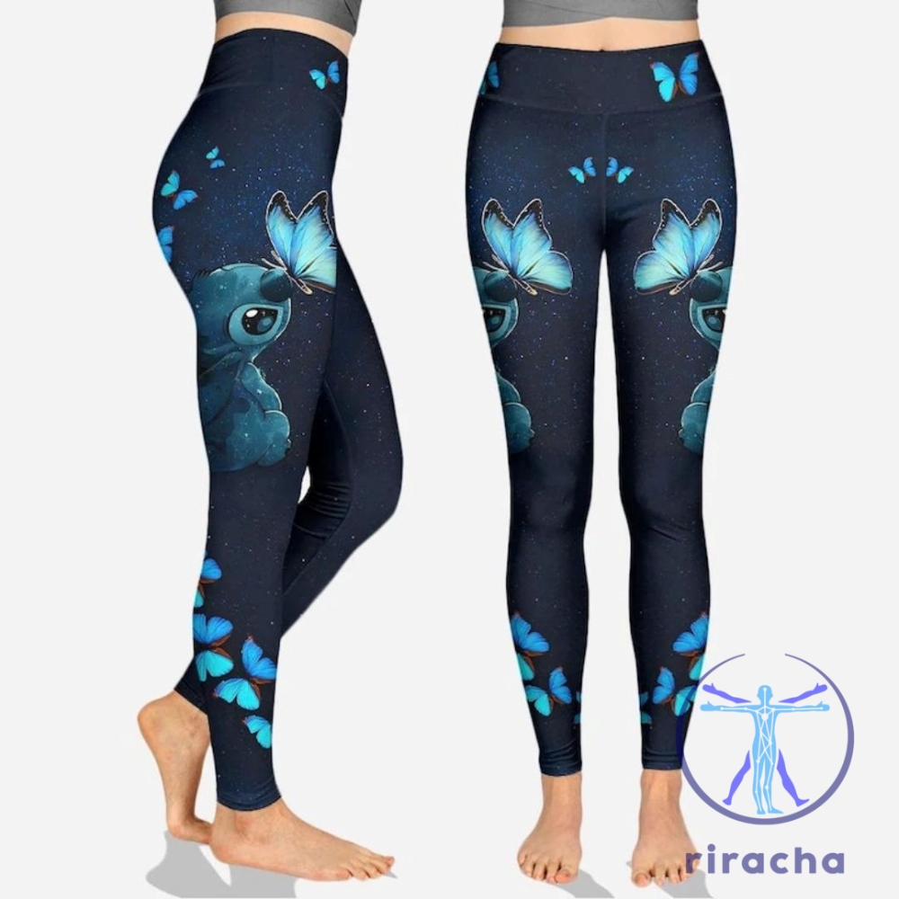 Stitch Personalized 3D Shirt Hoodie Leggings For Women Cartoon Yoga Outfit Workout Leggings Disney Lilo 9 Stitch Personalized 3D Shirt Hoodie & Leggings For Women Cartoon Yoga Outfit Workout Leggings Disney Lilo