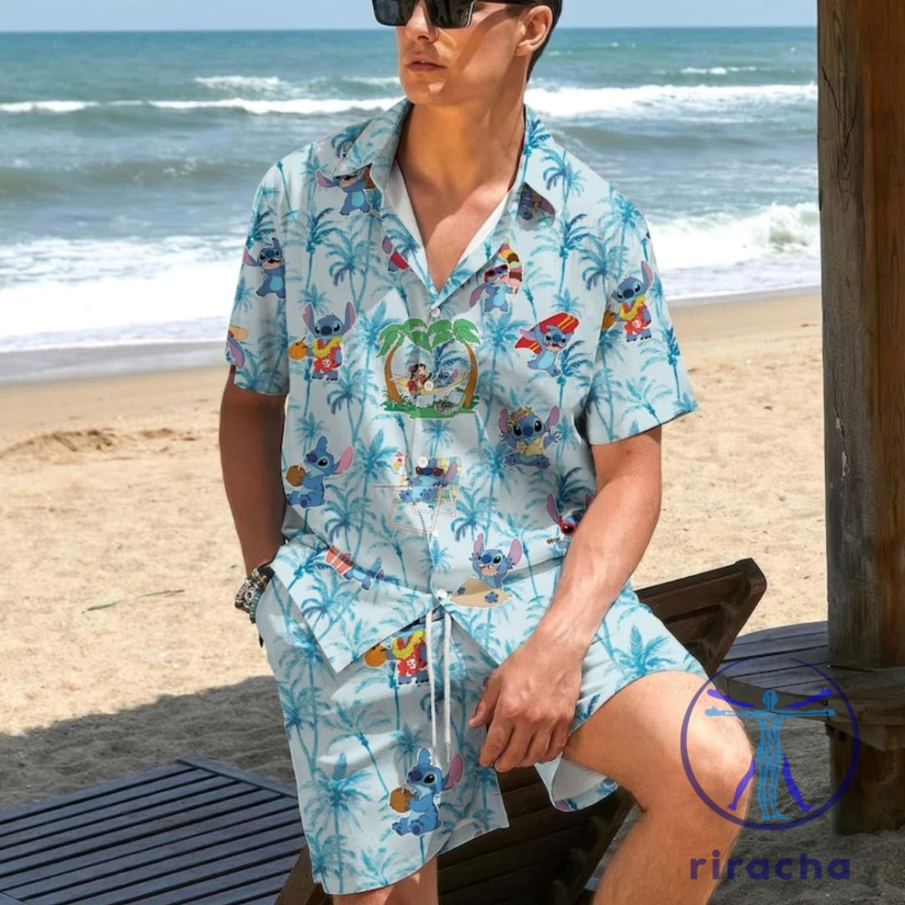 Stitch Summer Hawaiian Shirt Button Up Disney Beach Shirt Family Trip Shirt Lilo Disneyland 2025 6 Stitch Summer Hawaiian Shirt Button Up Disney Beach Shirt Family Trip Shirt Lilo Disneyland 2025