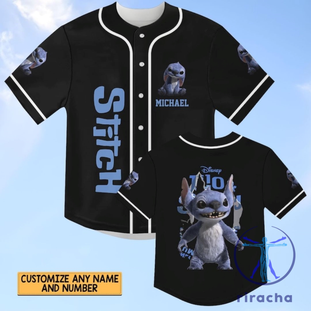 Stitch Baseball Custom Disney Jersey Baseball Shirt Movie Fan Shirt Disneyland Outfit Lilo 2025 Disney World 8 Stitch Baseball Custom Disney Jersey Baseball Shirt Movie Fan Shirt Disneyland Outfit Lilo 2025 Disney World