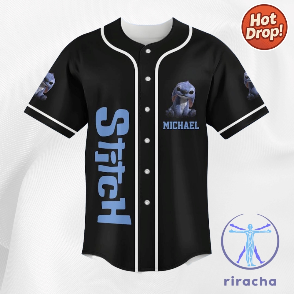 Stitch Baseball Custom Disney Jersey Baseball Shirt Movie Fan Shirt Disneyland Outfit Lilo 2025 Disney World 9 Stitch Baseball Custom Disney Jersey Baseball Shirt Movie Fan Shirt Disneyland Outfit Lilo 2025 Disney World