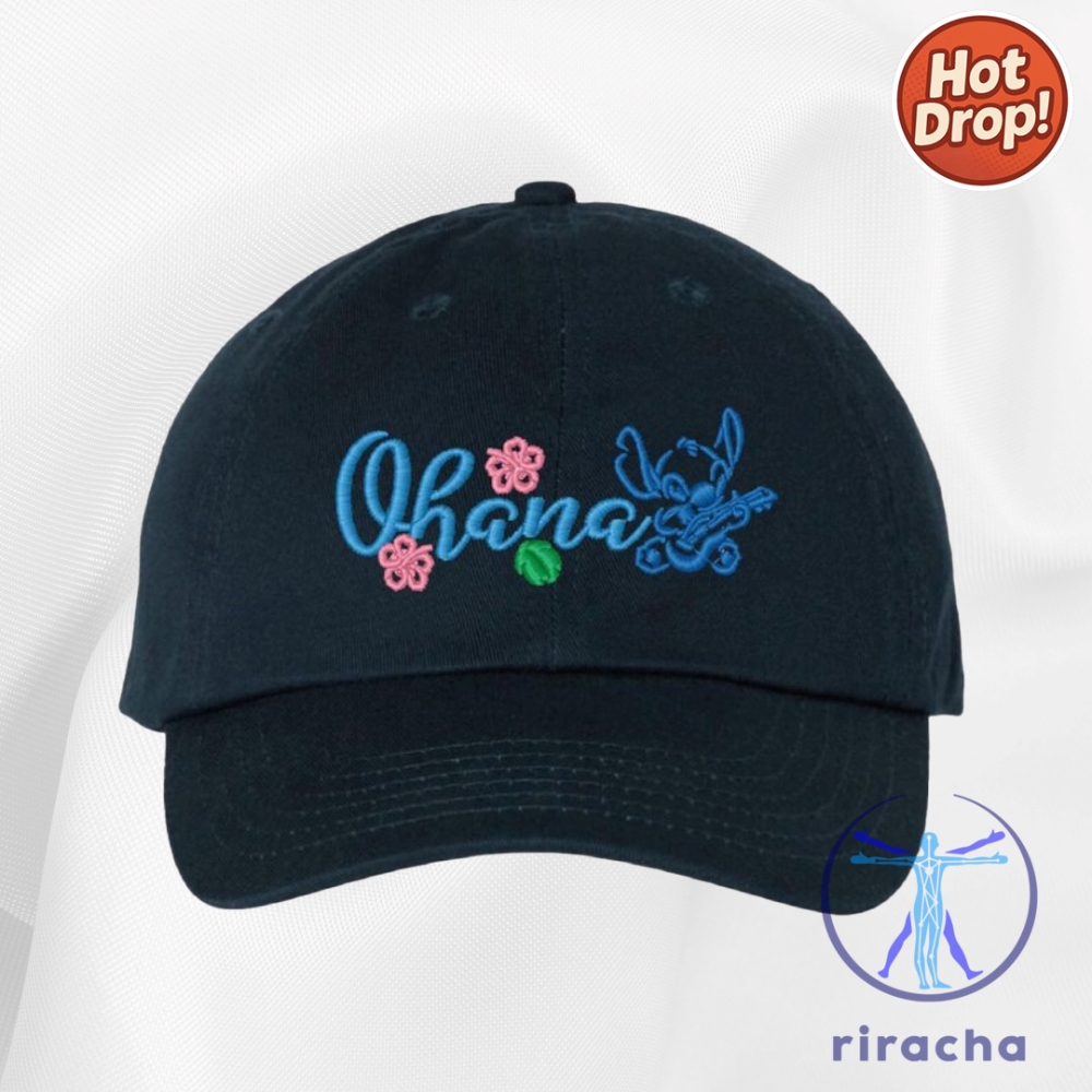 Stitch Ohana Embroidered Baseball Cap Cute Dad Hat Hawaiian Gift Lilo Disney 11 Stitch Ohana Embroidered Baseball Cap Cute Dad Hat Hawaiian Gift Lilo Disney Cap