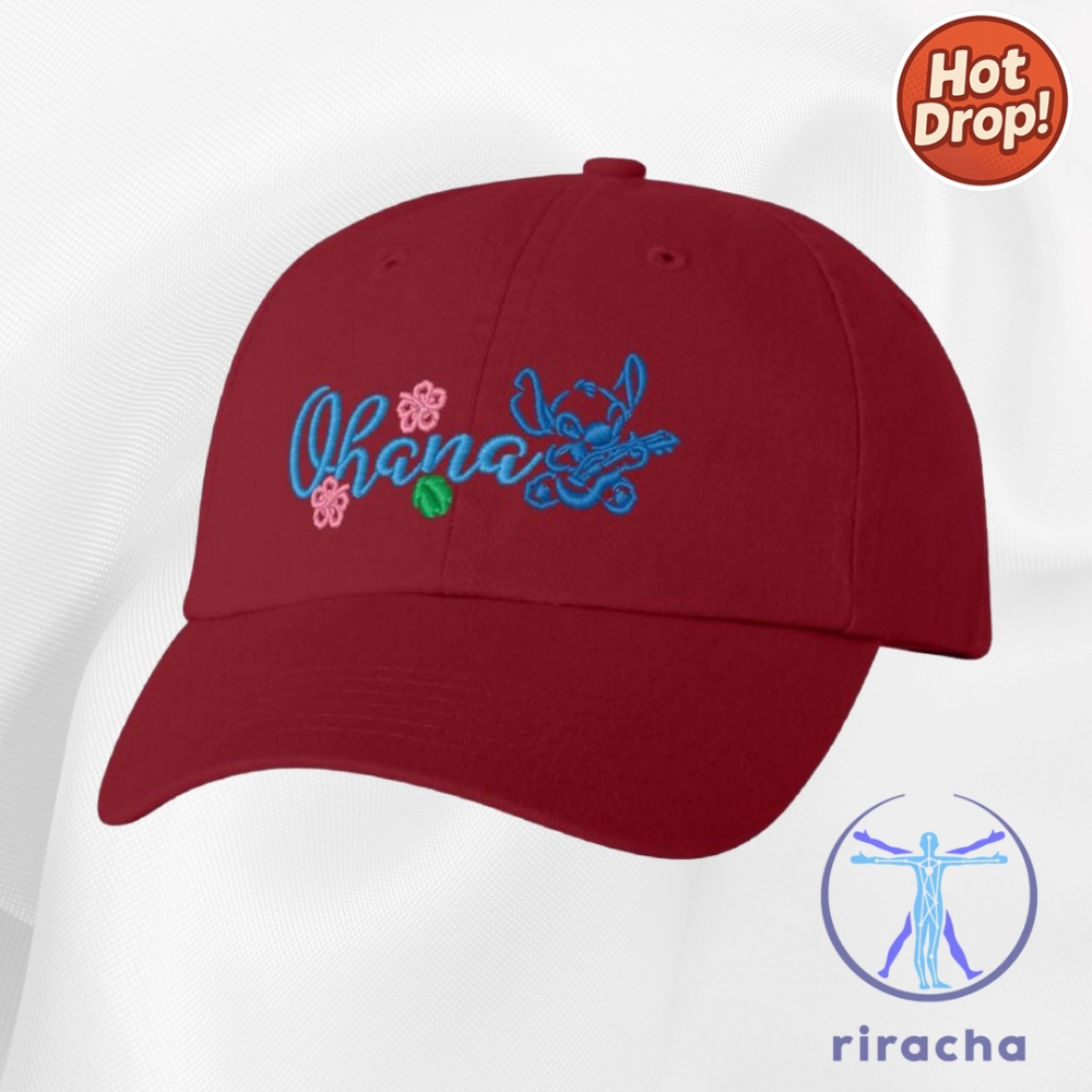 Stitch Ohana Embroidered Baseball Cap Cute Dad Hat Hawaiian Gift Lilo Disney 12 Stitch Ohana Embroidered Baseball Cap Cute Dad Hat Hawaiian Gift Lilo Disney Cap