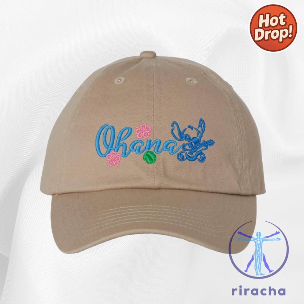Stitch Ohana Embroidered Baseball Cap Cute Dad Hat Hawaiian Gift Lilo Disney 13 Stitch Ohana Embroidered Baseball Cap Cute Dad Hat Hawaiian Gift Lilo Disney Cap