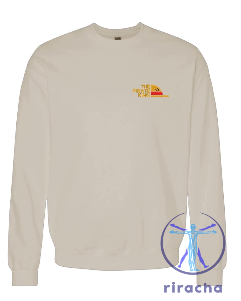 The Pirate King Embroidered Shirt Sweatshirt Hoodie Luffy One Piece Anime Apparel 10 The Pirate King embroidered Shirt Sweatshirt Hoodie Luffy One Piece Anime Apparel