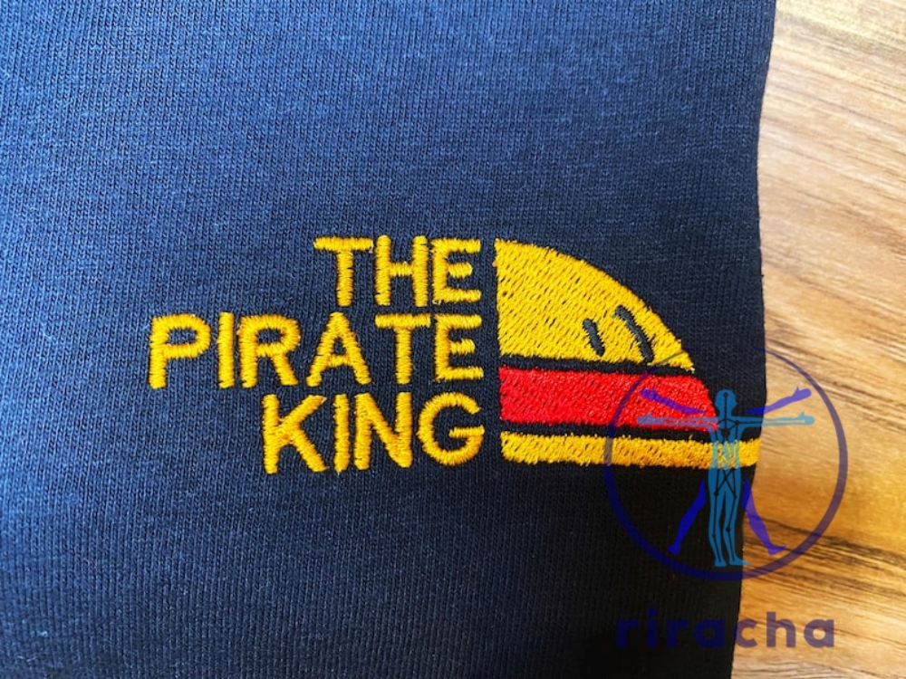 The Pirate King Embroidered Shirt Sweatshirt Hoodie Luffy One Piece Anime Apparel 12 The Pirate King embroidered Shirt Sweatshirt Hoodie Luffy One Piece Anime Apparel
