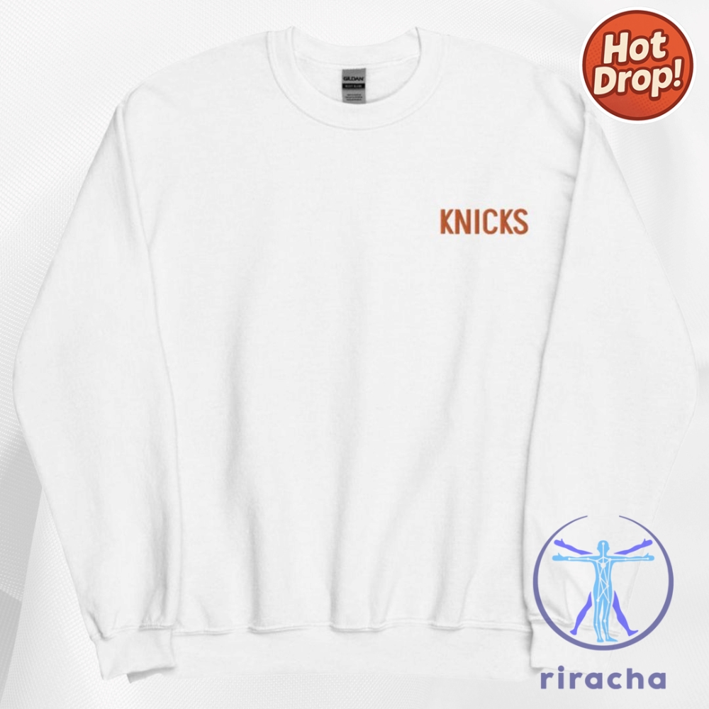 Knicks Embroidered Shirt Crewneck Sweatshirt New York Basketball Fan Apparel 8 Knicks Embroidered shirt Crewneck Sweatshirt New York Basketball Fan Apparel
