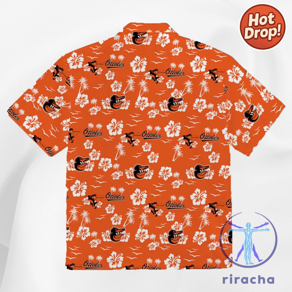 Baltimore Orioles Hawaiian Shirt Mlb Orioles 9 Baltimore Orioles Hawaiian Shirt MLB Orioles