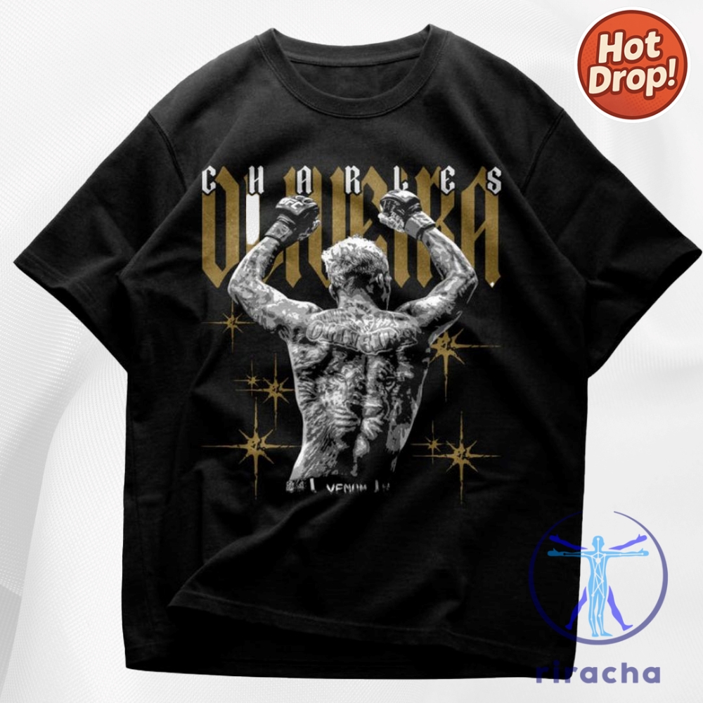 Charles Oliveira Vintage T Shirt Ufc Fighter Gift For Men Women Oliveira Mma Shirts riracha 1 1