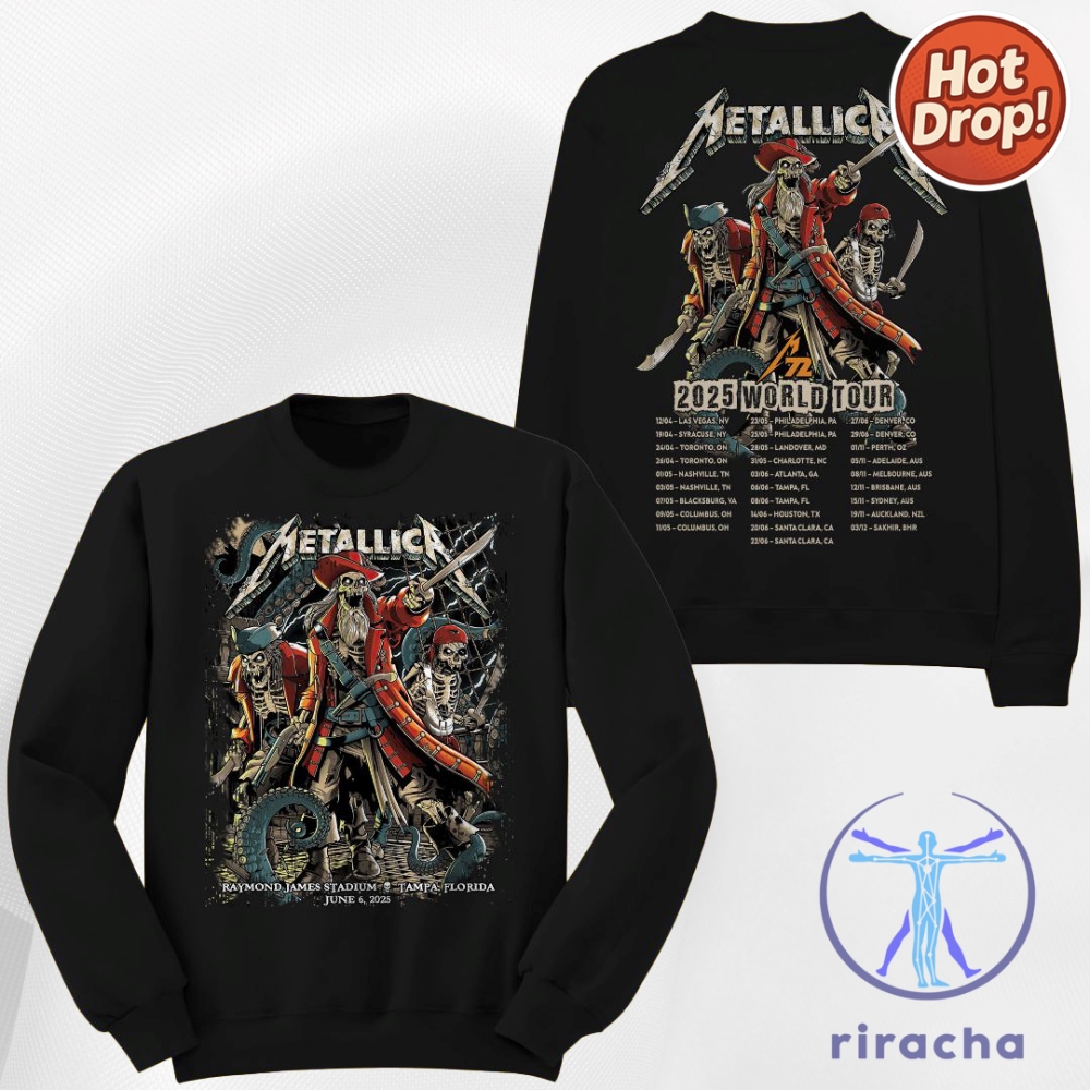 Top Trending Summer 2025: Metallica M72 World Tour Tampa Limited Edition T-Shirt – A Must-Have for Fans 5 Metallica M Seventy Two Tonight In Tampa Sweatshirt T Shirt Hoodie Unisex