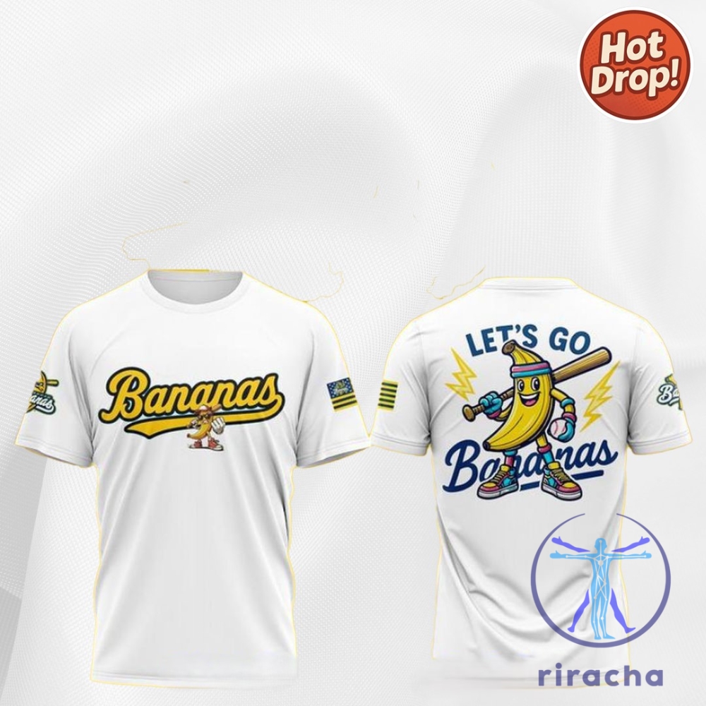 Savannah Bananas Lets Go Bananas 2025 Special 3D Shirt 6 Savannah Bananas Lets Go Bananas 2025 Special 3d Shirt
