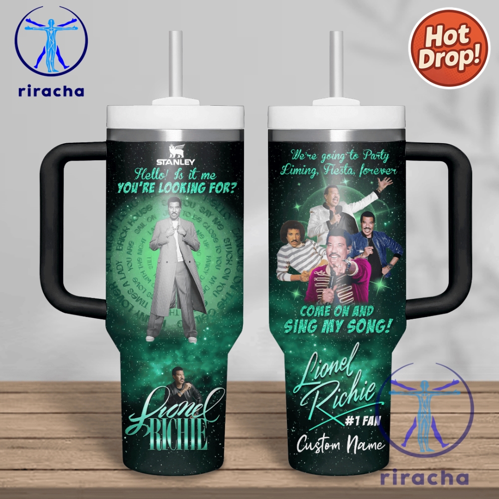 Lionel Richie Music Custom Stanley Cup 40Oz Tumbler With Handle 8 c