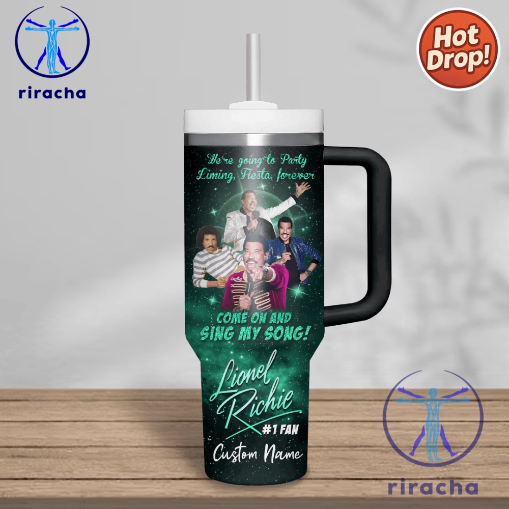 Lionel Richie Music Custom Stanley Cup 40Oz Tumbler With Handle 9 c