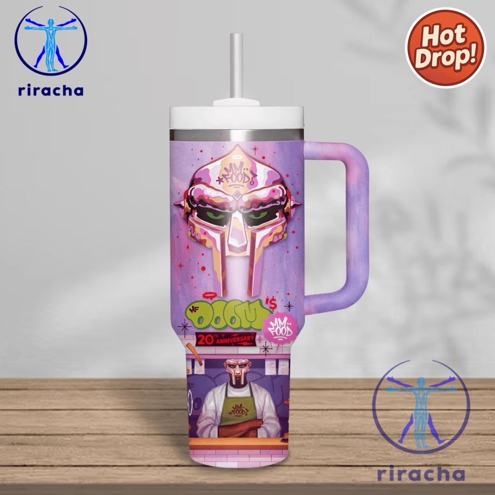 Mf Doom Music Custom Stanley Cup 40Oz Tumbler With Handle 9 c