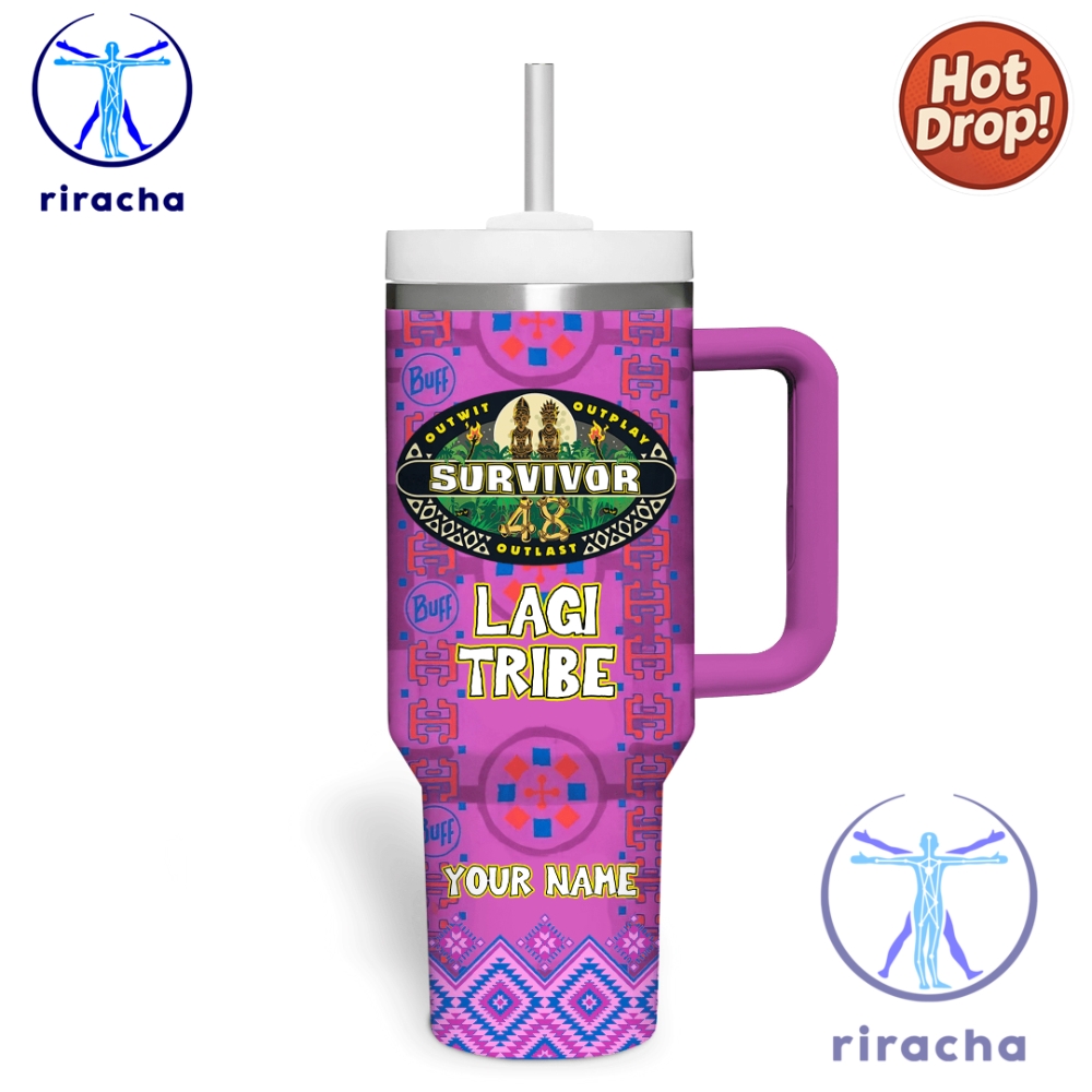 Survivor Games Custom Stanley Cup 40Oz Tumbler With Handle riracha 1