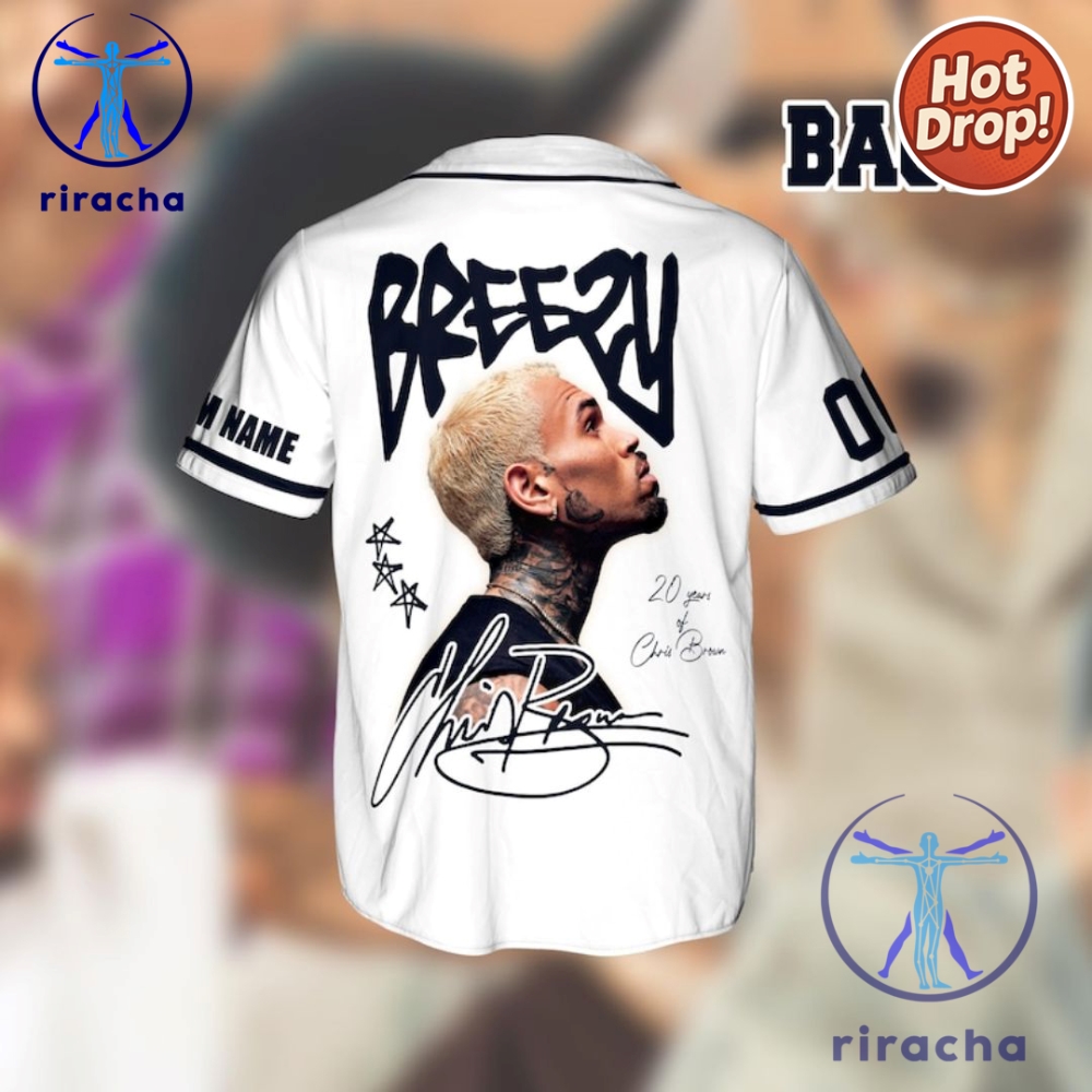 Personalized Chris Brown Breezy Bowl Xx 2025 Baseball Shirt Jersey 8 Personalized Chris Brown Breezy Bowl XX 2025 Baseball shirt Jersey