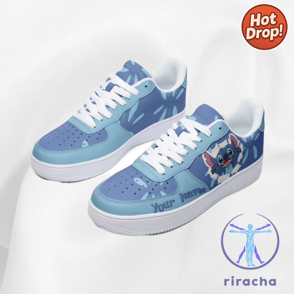 Stitch Lilo And Stitch Custom Air Force 1 Gift Personalized Air Force Ones 8 Stitch Lilo and Stitch Custom Air Force 1 Gift Personalized Air Force Ones