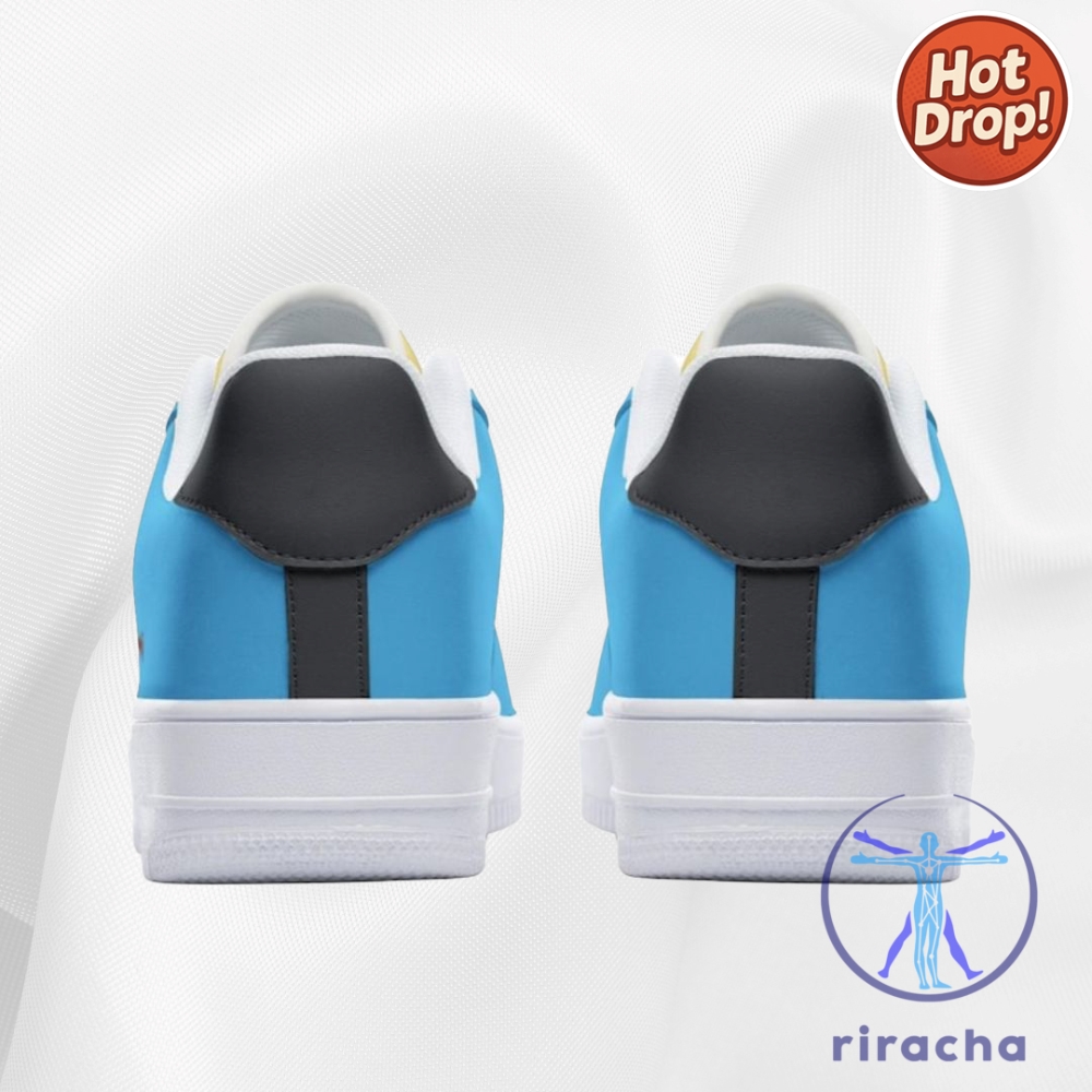 From Anime to Americana: Bold Custom Sneakers & Clogs That Speak Your Style 5 Invincible Shoes Custom Air Force 1 Invincible Sneakers Anime Merch Gift