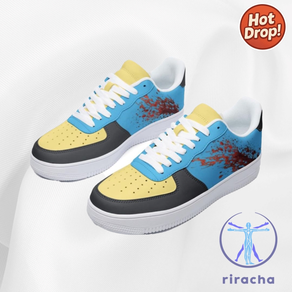 Invincible Shoes Custom Air Force 1 Invincible Sneakers Anime Merch Gift 7 Invincible Shoes Custom Air Force 1 Invincible Sneakers Anime Merch Gift