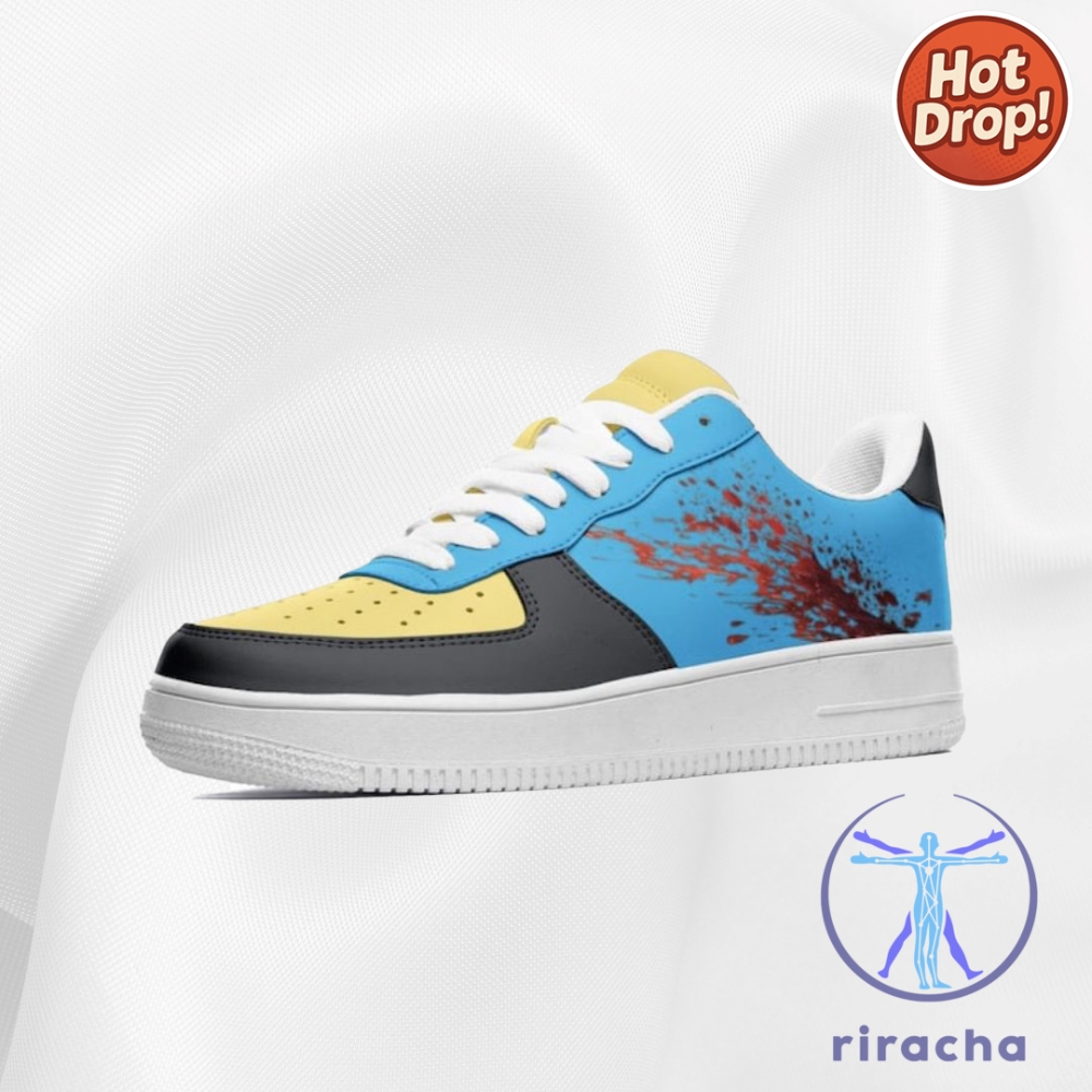 Invincible Shoes Custom Air Force 1 Invincible Sneakers Anime Merch Gift 9 Invincible Shoes Custom Air Force 1 Invincible Sneakers Anime Merch Gift