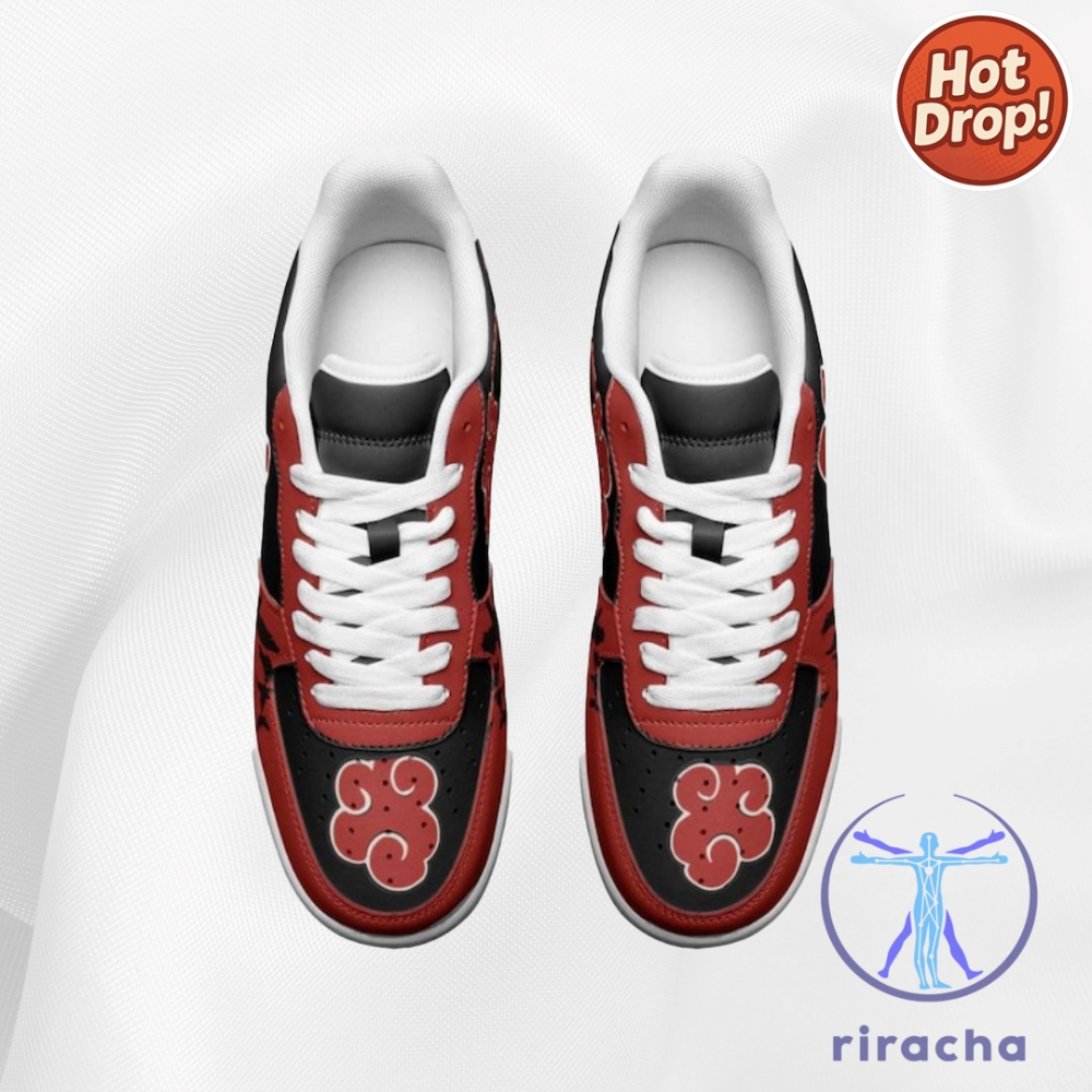 Anime Red Cloud Sneakers Custom Anime Shoes Red Cloud Ninja Air Force 1 11 Anime Red Cloud Sneakers Custom Anime Shoes Red Cloud Ninja Air Force 1