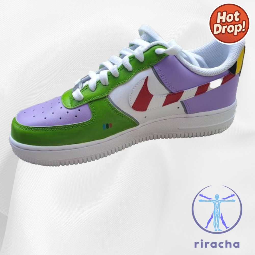 Buzz And Woody To The Rescue Custom Air Force Ones Toy Story Af1 8 Buzz and Woody to the Rescue Custom Air Force Ones Toy Story AF1