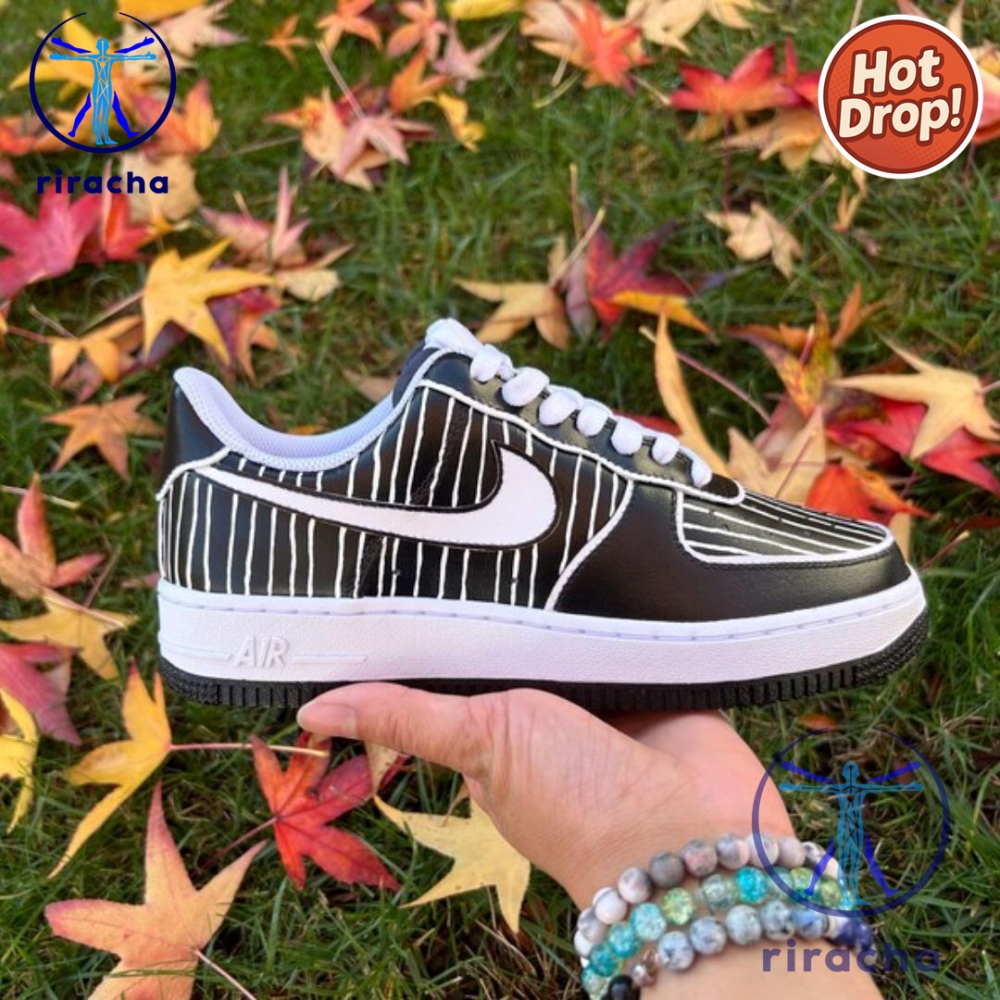 Nightmare Before Christmas Custom Nike Air Force One Halloween Af1 12 Nightmare Before Christmas Custom Nike Air Force One Halloween AF1