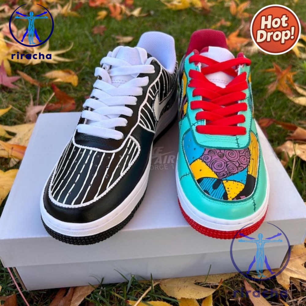Nightmare Before Christmas Custom Nike Air Force One Halloween Af1 14 Nightmare Before Christmas Custom Nike Air Force One Halloween AF1