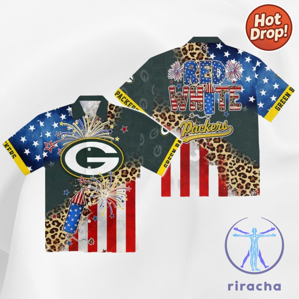 Bold Statements and Unique Style: 10 Must-Have Niche Shirts and Hats That Speak Louder Than Words in 2025 4 Packers 4Th Of July Independence Day Hawaiian Shirt Button Up Shirts