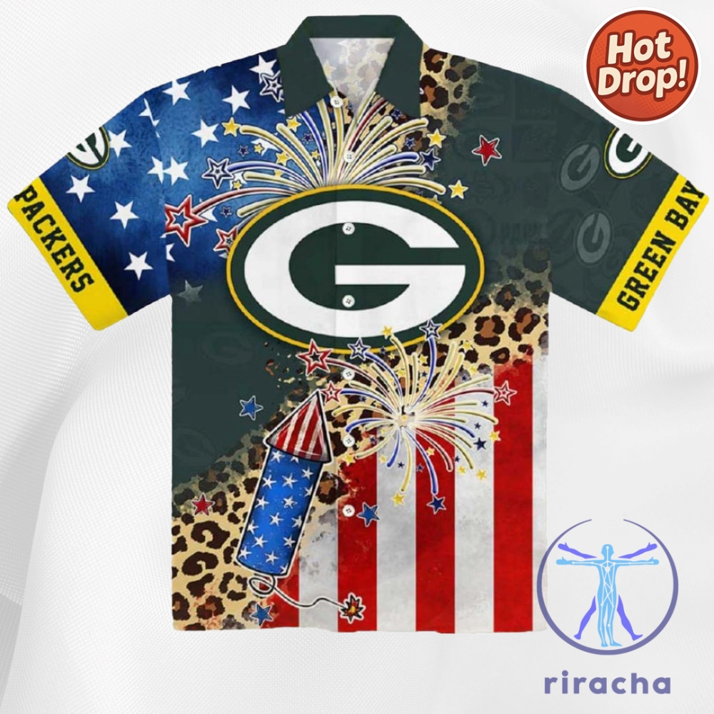 Packers 4Th Of July Independence Day Hawaiian Shirt Button Up Shirts 6 Packers 4th Of July Independence Day Hawaiian Shirt Button up shirts