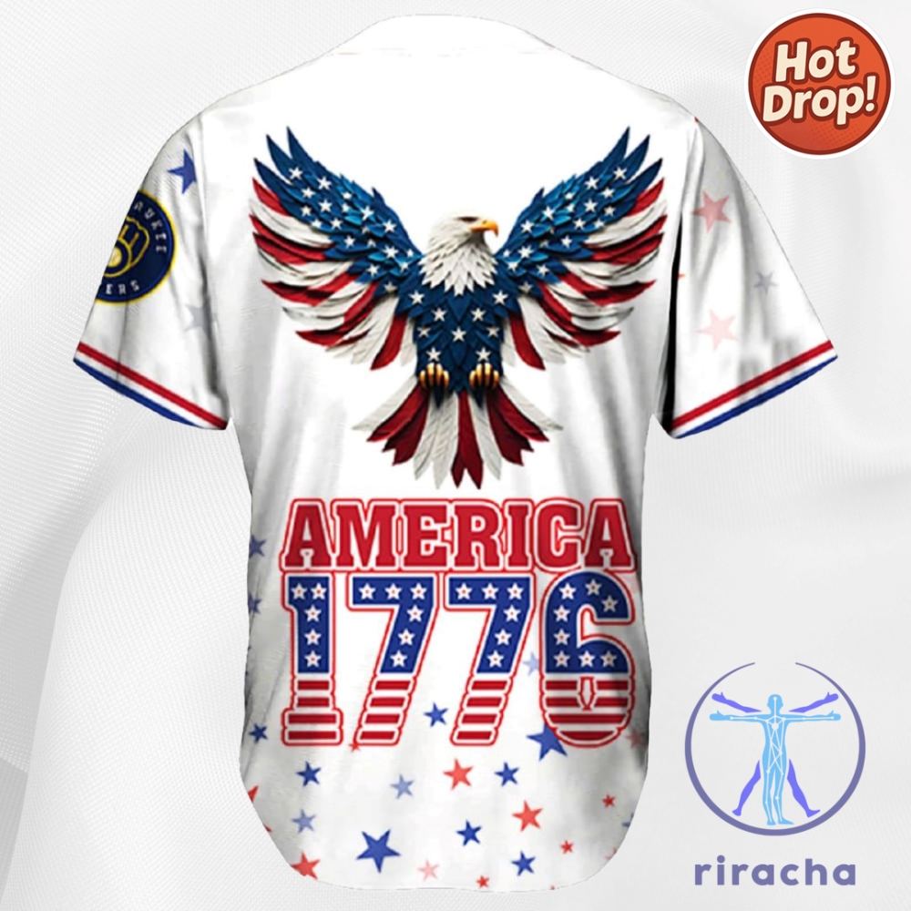 Bold Statements and Unique Style: 10 Must-Have Niche Shirts and Hats That Speak Louder Than Words in 2025 13 Brewers Independence Day Baseball Jersey 2025 Baseball Shirt